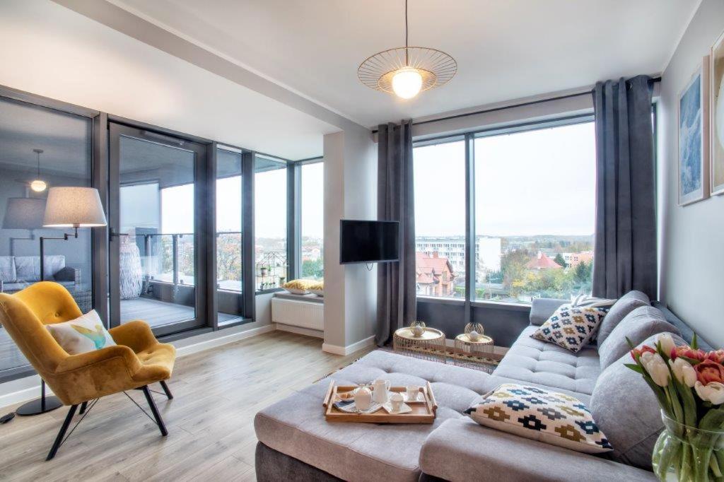 Seaside Premium Apartments Loft Na Brzegu Morza Sailor Устроне-Морске Экстерьер фото